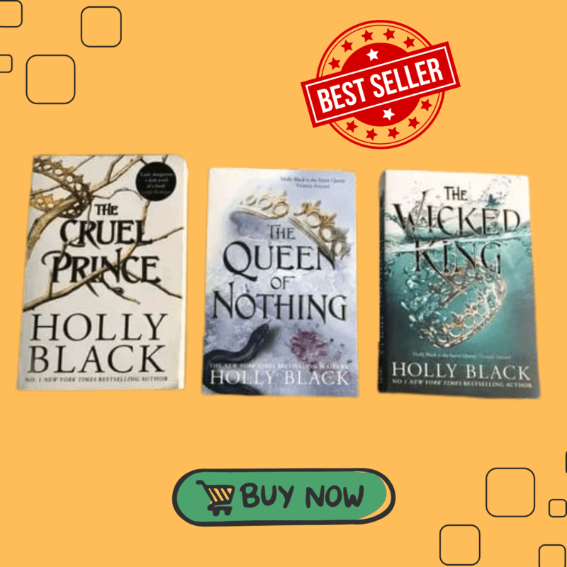 The Wicked King + The Queen of + The Cruel Price 3 Set Product Bundle