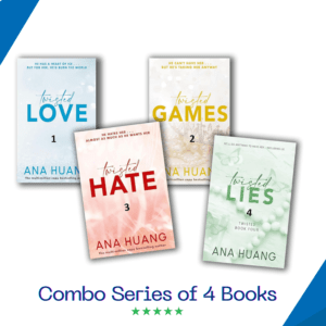 Combo of 4 books (Twisted game +Twisted Love +Twisted Hate +Twisted Lies)