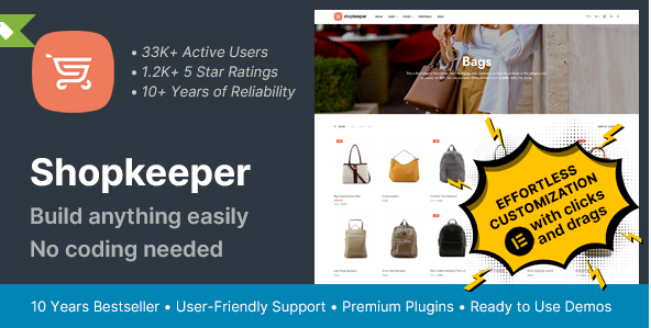 Shopkeeper v5.5 – WooCommerce Multipurpose WP Shop Theme