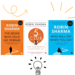 Combo Book of The Monk Who Sold His Ferrari + The 5 Am Club + Who Will Cry When You Die