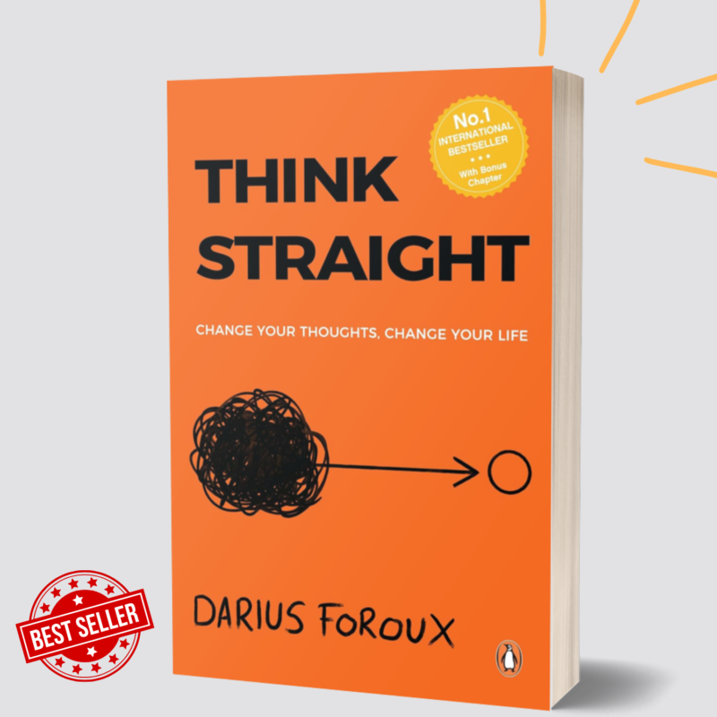Think Straight by Darius Foroux English Paperback Book